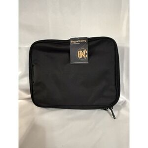 B&C Travel Organizer Bag Black Versatile Cosmetic Bag